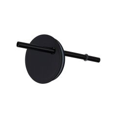 Design Letters Tritan Bardak için Kapak ve Pipet Seti, Siyah