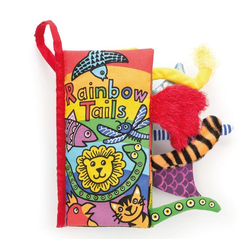 Jellycat Bez Kitap, Rainbow Tails