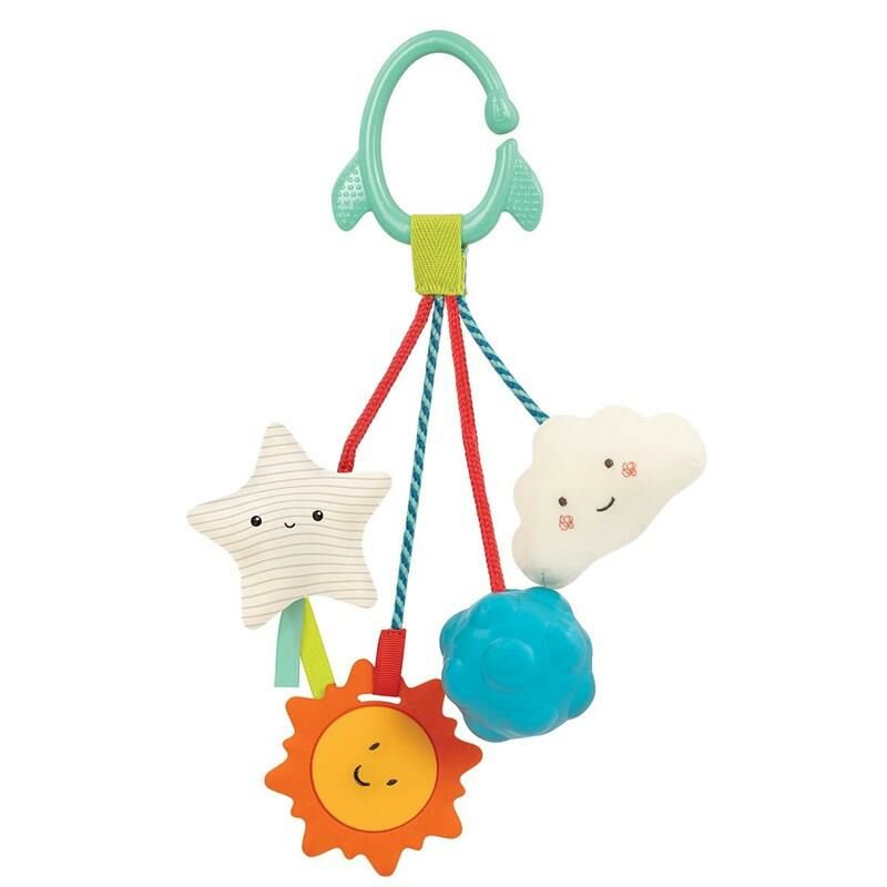 B Toys Çıngıraklı Puset Oyuncağı, Galaksi