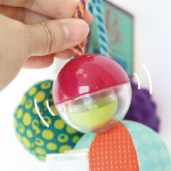 B Toys Çıngıraklı Puset Oyuncağı, Toplar