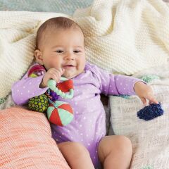 B Toys Çıngıraklı Puset Oyuncağı, Toplar