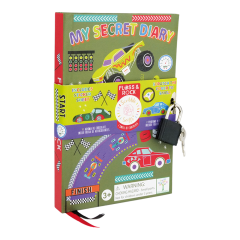 FLOSS & ROCK Kokulu Kilitli Günlük / Cars