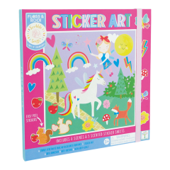 Floss & Rock Kokulu Sticker Aktivite Kitabı / Rainbow Fairy