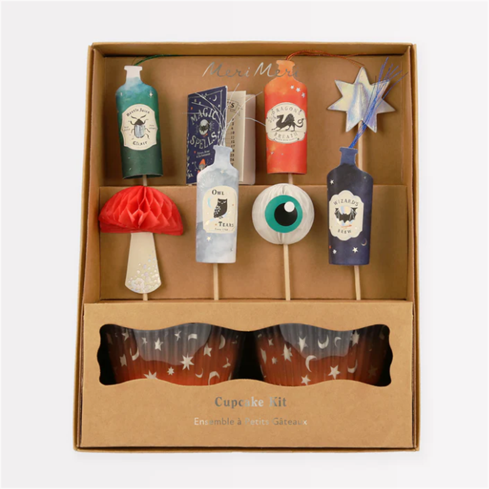 Meri Meri - Making Magic Cupcake Kit - Make Magic Cupcake Kiti (24'Lü)