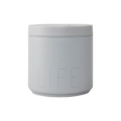 Design Letters Life Yiyecek Termosu, Gri (Büyük)