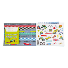 Floss & Rock Renk Değiştiren Sihirli Aktivite Kitabı / Cars