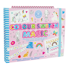 Floss & Rock Renk Değiştiren Sihirli Aktivite Kitabı / Rainbow Fairy
