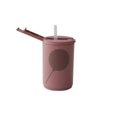 Design Letters Tritan Pipetli Suluk, Gülkurusu Balon