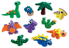 Floss & Rock Clay And Play Hava İle Kuruyan Kil Seti/ Dino