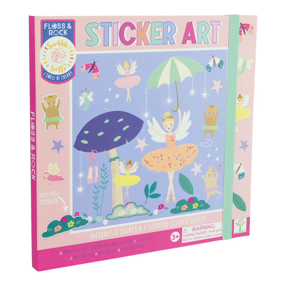 Floss & Rock Kokulu Sticker Aktivite Kitabı / Enchanted