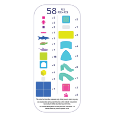 MAGNA-TILES® - Undersea Adventure Manyetik Bloklar - 58 Parça
