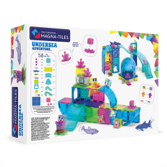 MAGNA-TILES® - Undersea Adventure Manyetik Bloklar - 58 Parça