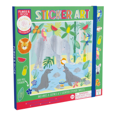 Floss & Rock Kokulu Sticker Aktivite Kitabı / Jungle