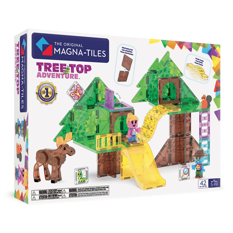 MAGNA-TILES® - Tree Top Adventure Manyetik Bloklar - 42 Parça