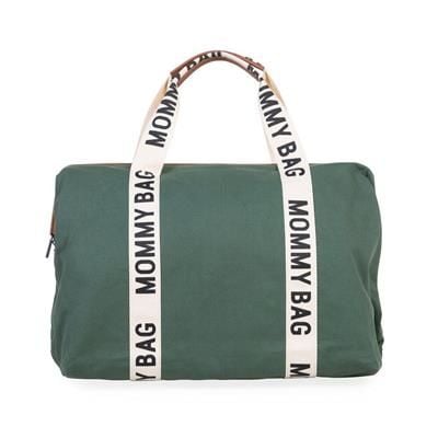 Mommy Bag Çanta, Signature Kanvas Green