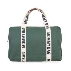 Mommy Bag Çanta, Signature Kanvas Green
