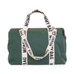 Mommy Bag Çanta, Signature Kanvas Green