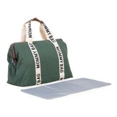 Mommy Bag Çanta, Signature Kanvas Green
