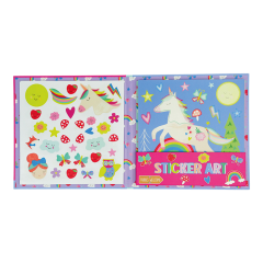 Floss & Rock Kokulu Sticker Aktivite Kitabı / Rainbow Fairy