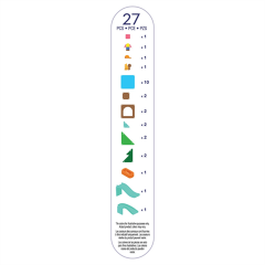 MAGNA-TILES® - Ragin Rapids Manyetik Bloklar - 27 Parça