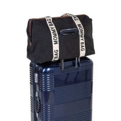Mommy Bag Çanta, Signature Kanvas Black
