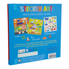 Floss & Rock Kokulu Sticker Aktivite Kitabı / Construction