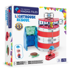 MAGNA-TILES® - Lighthouse Rescue Manyetik Bloklar - 25 Parça