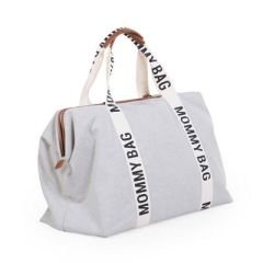 Mommy Bag Çanta, Signature Kanvas Krem