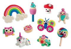 Floss & Rock Clay And Play Hava İle Kuruyan Kil Seti/ Rainbow Fairy