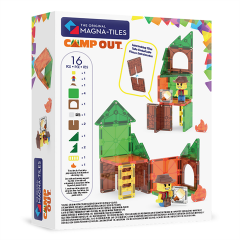 MAGNA-TILES® - Camp Out Manyetik Bloklar - 16 Parça
