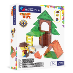 MAGNA-TILES® - Camp Out Manyetik Bloklar - 16 Parça