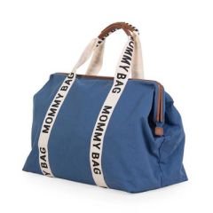 Mommy Bag Çanta, Signature Kanvas Indigo