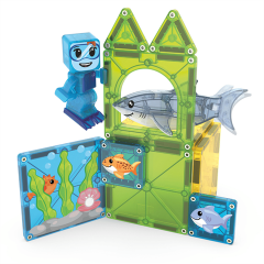 MAGNA-TILES® - Shark Dive Manyetik Bloklar - 13 Parça
