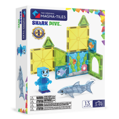 MAGNA-TILES® - Shark Dive Manyetik Bloklar - 13 Parça