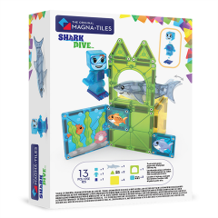 MAGNA-TILES® - Shark Dive Manyetik Bloklar - 13 Parça