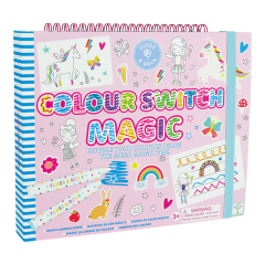 Floss & Rock Renk Değiştiren Sihirli Aktivite Kitabı / Rainbow Fairy