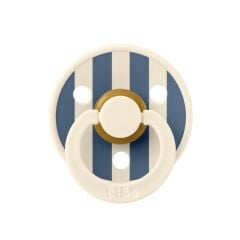 Bibs Emzik, Block Steel Blue (6-18 Ay)