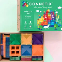Connetix Rainbow Creative Pack Manyetik Bloklar - 102 Parça