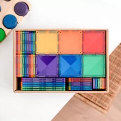 Connetix Rainbow Creative Pack Manyetik Bloklar - 102 Parça
