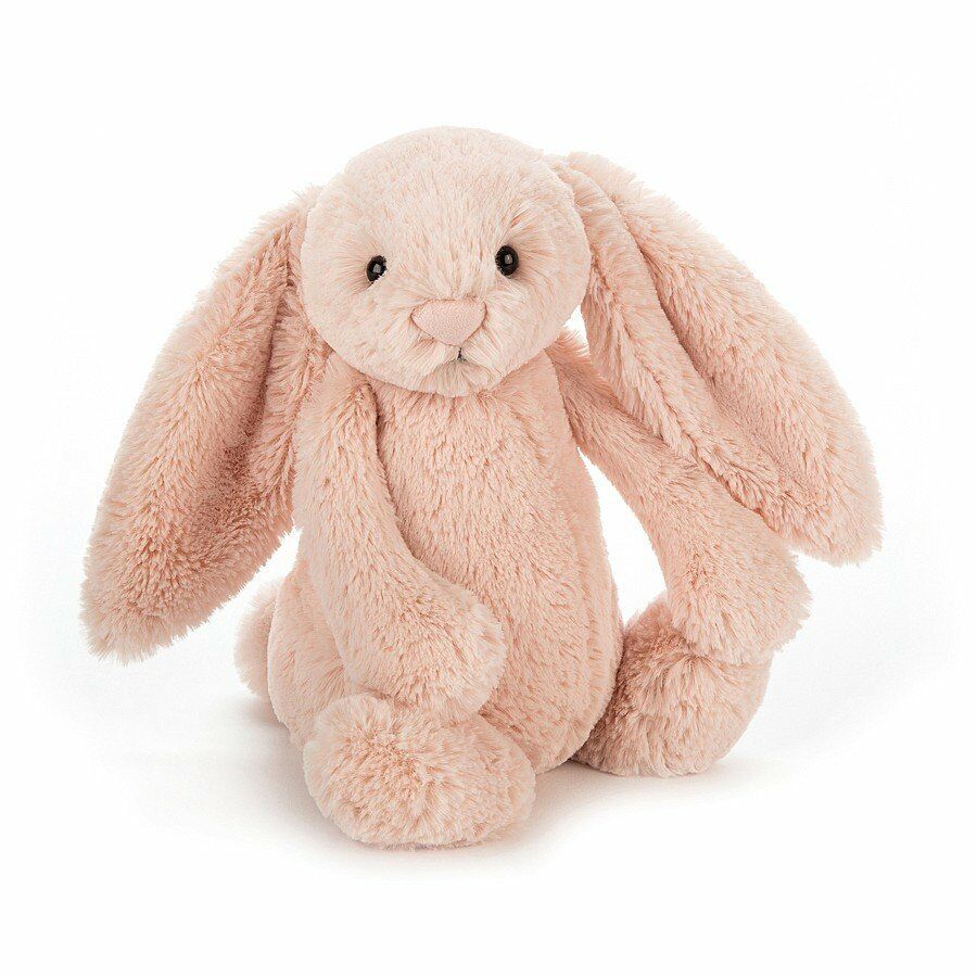 Jellycat Tavşan Uyku Arkadaşı, Pudra (Orta)