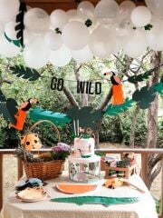 Meri Meri - Go Wild Cupcake Kit - Vahşi Doğa Cupcake Kit