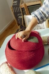 Lorena Canals Çocuk Odası Sepet, Apple