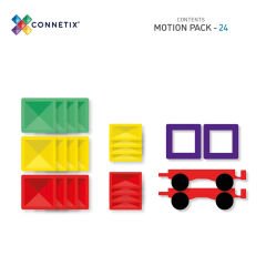 Connetix Rainbow Motion Pack Manyetik Bloklar - 24 Parça