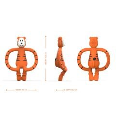 Matchstick Monkey  Silikon Diş Kaşıyıcı / Teddy Tiger