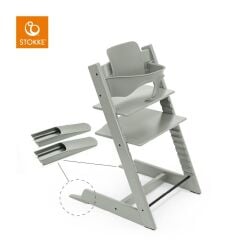 Stokke Tripp Trapp Mama Sandalyesi V2 Bebek Seti, Glacier Green