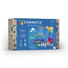 Connetix Rainbow Ball Run Expansion Pack Manyetik Bloklar - 66 Parça