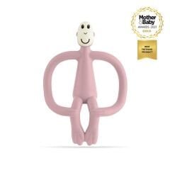 Matchstick Monkey  Silikon Diş Kaşıyıcı / Monkey (Pembe)