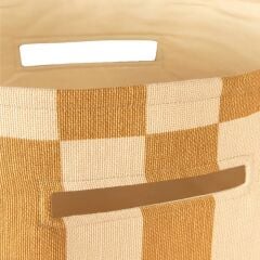 Nobodinoz Vibes Büyük Sepet, Mustard & Sand Tiles