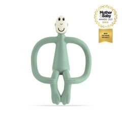 Matchstick Monkey Silikon Diş Kaşıyıcı/ Monkey (Yeşil)