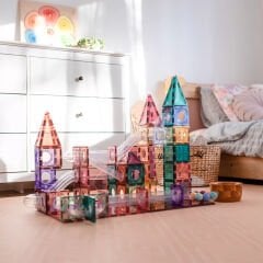 Connetix Pastel Ball Run Pack Manyetik Bloklar - 106 Parça